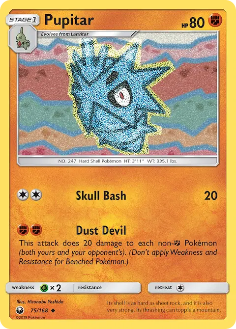 Pupitar, Celestial Storm 75/168