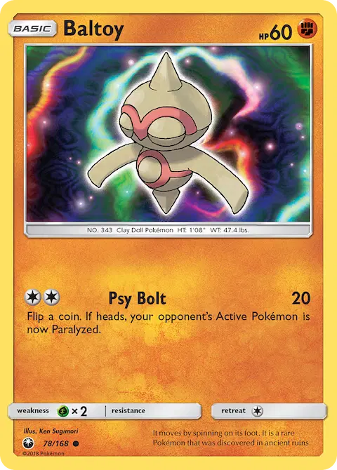 Baltoy, Celestial Storm 78/168