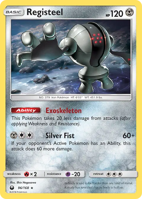 Registeel, Celestial Storm 96/168