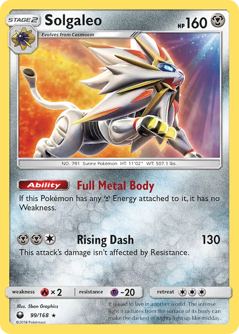 Solgaleo, Celestial Storm 99/168