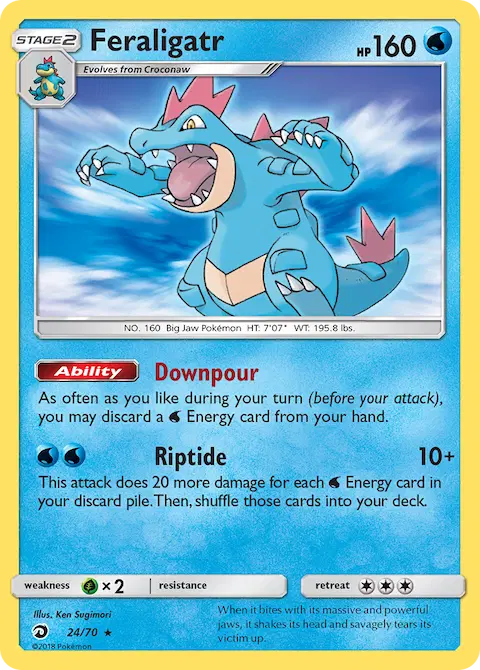 Feraligatr, Dragon Majesty 24/70