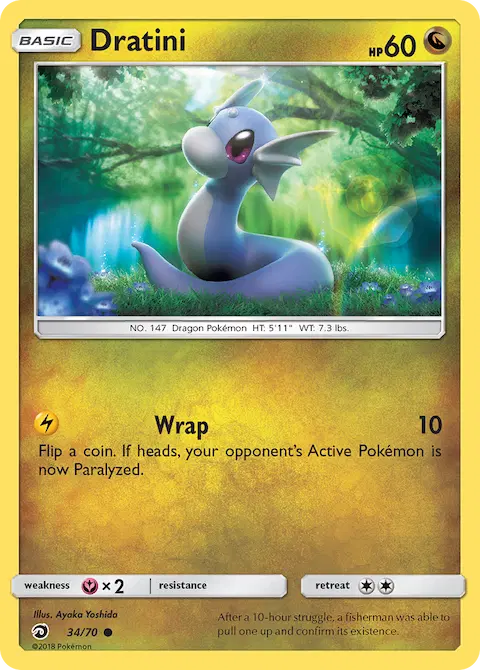 Dratini, Dragon Majesty 34/70