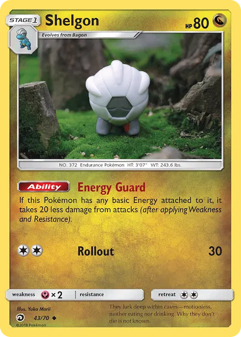 Shelgon, Dragon Majesty 43/70