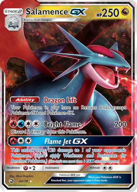 Salamence GX, Dragon Majesty 44/70