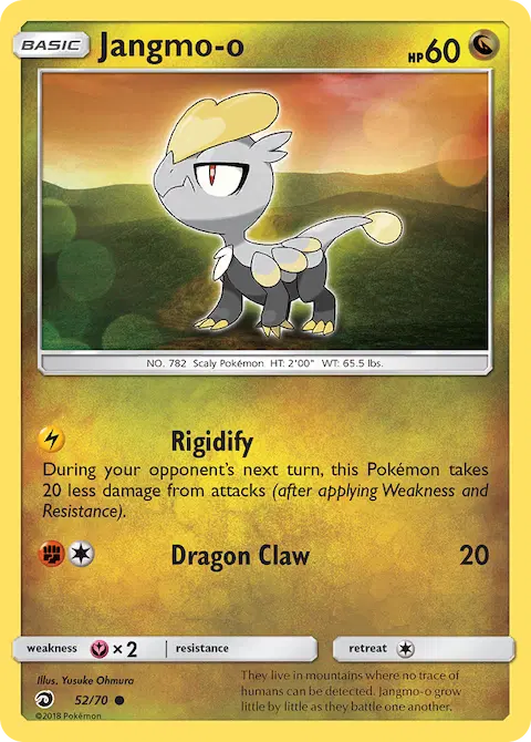Jangmo-o, Dragon Majesty 52/70