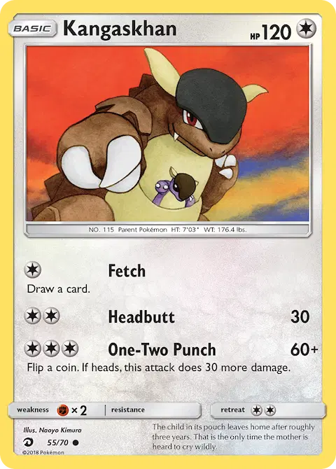 Kangaskhan, Dragon Majesty 55/70