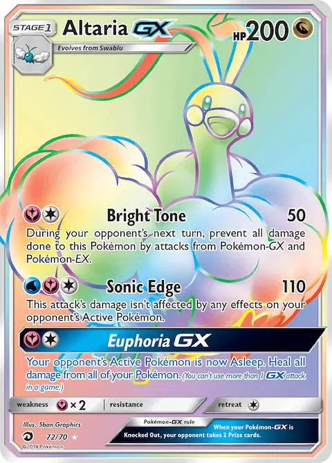 Altaria GX, Dragon Majesty 72/70