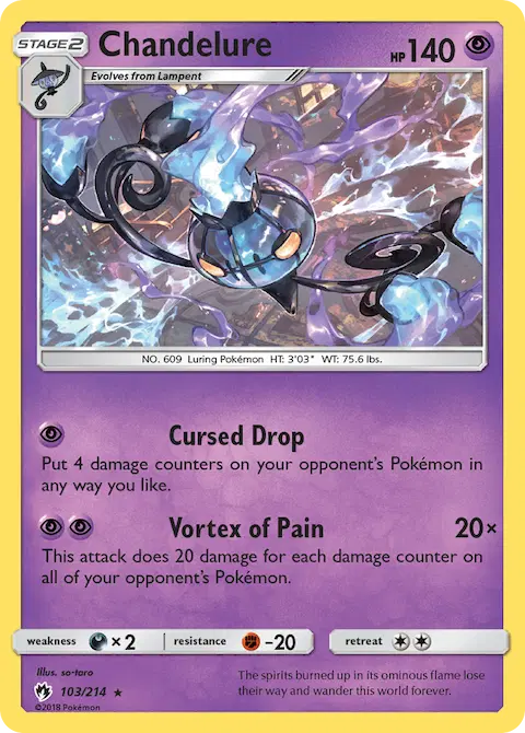 Chandelure, Lost Thunder 103/214