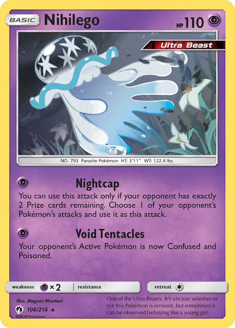 Nihilego, Lost Thunder 106/214