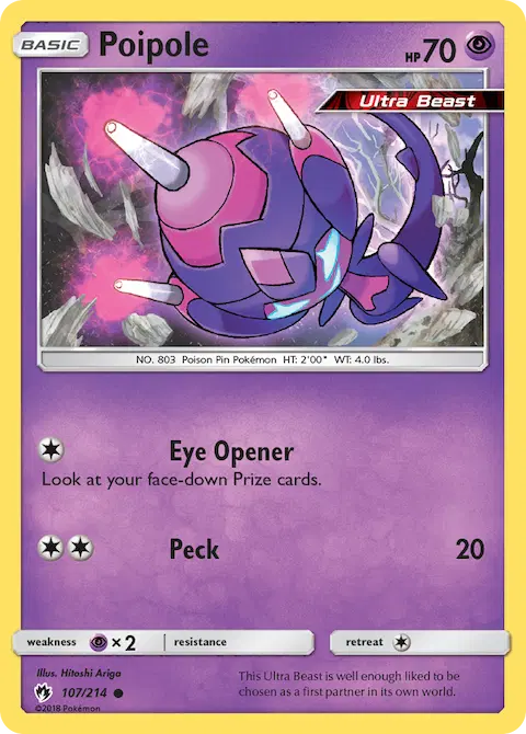 Poipole, Lost Thunder 107/214