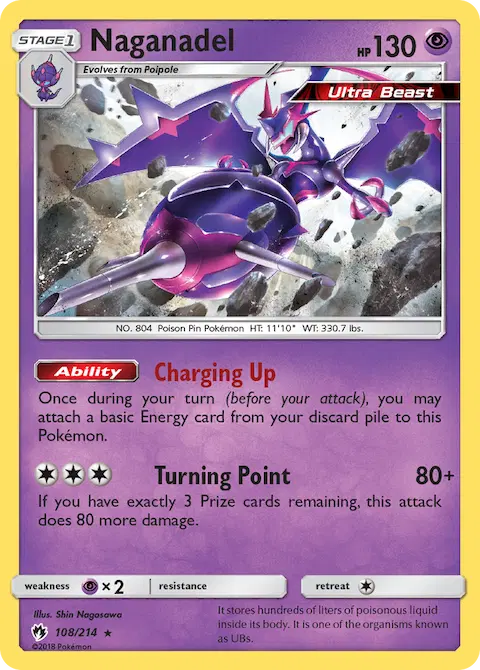 Naganadel, Lost Thunder 108/214