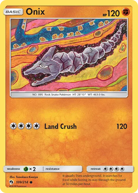 Onix, Lost Thunder 109/214