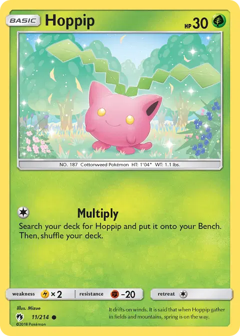 Hoppip, Lost Thunder 11/214