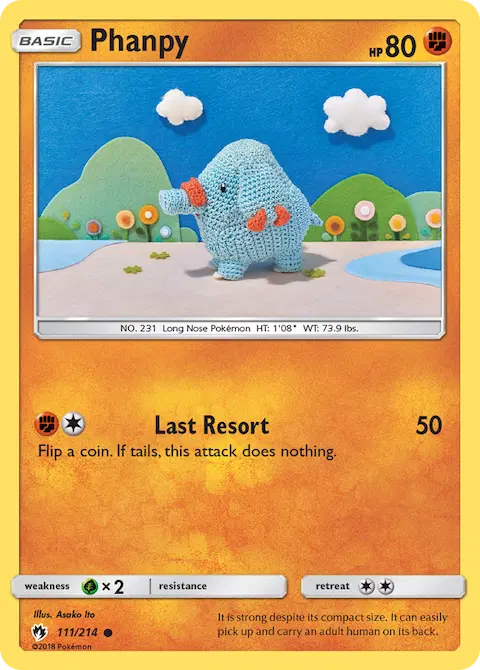 Phanpy, Lost Thunder 111/214