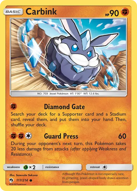 Carbink, Lost Thunder 117/214