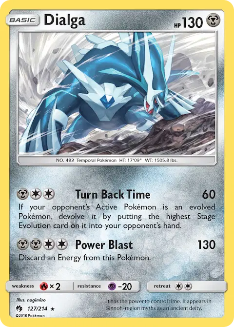 Dialga, Lost Thunder 127/214