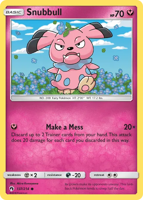 Snubbull, Lost Thunder 137/214