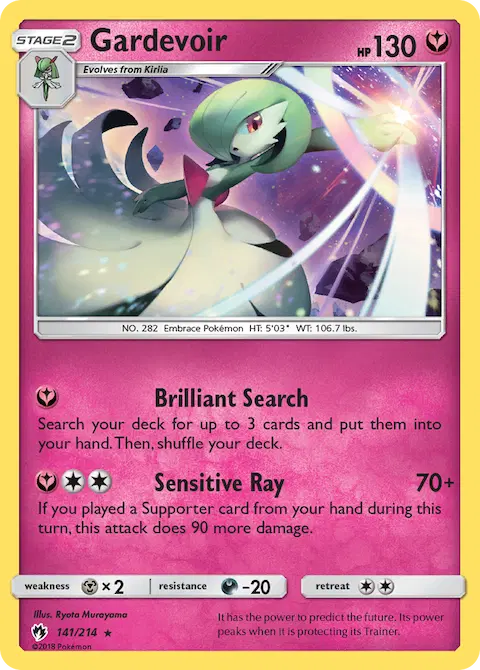 Gardevoir, Lost Thunder 141/214