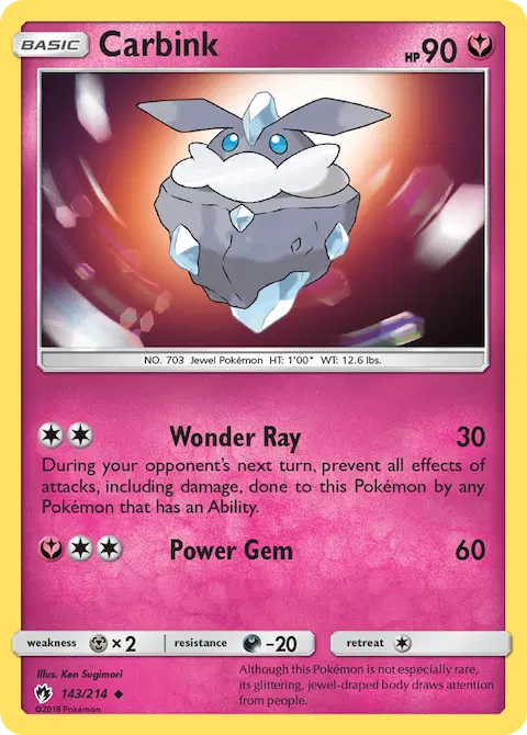 Carbink, Lost Thunder 143/214