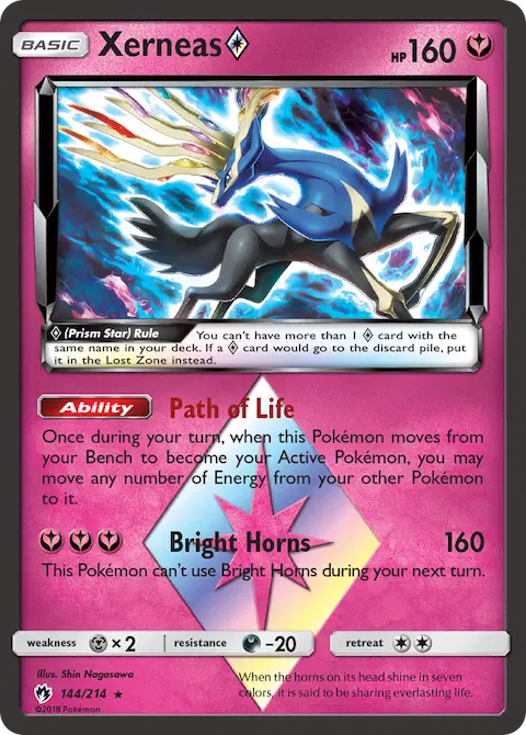 Xerneas ◇, Lost Thunder 144/214