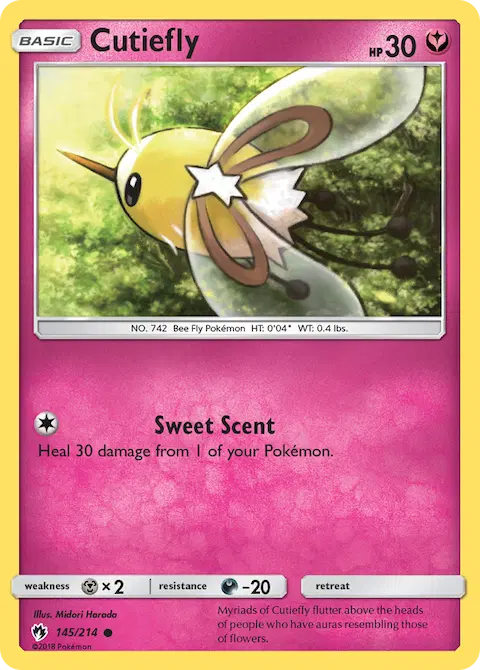 Cutiefly, Lost Thunder 145/214