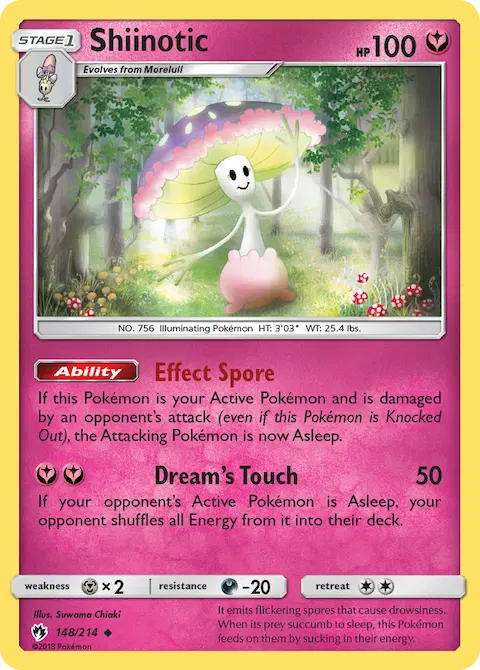 Shiinotic, Lost Thunder 148/214