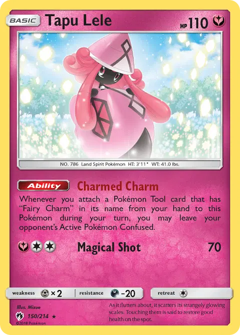 Tapu Lele, Lost Thunder 150/214