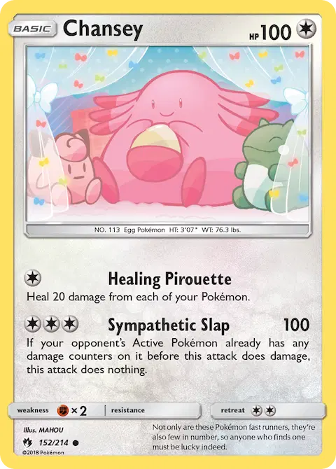 Chansey, Lost Thunder 152/214