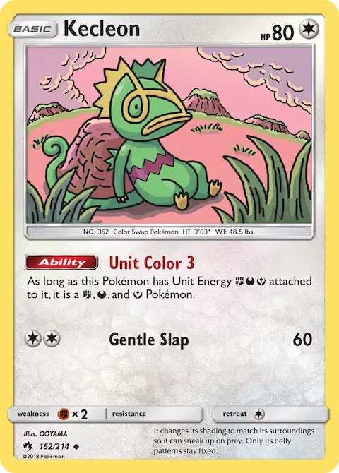 Kecleon, Lost Thunder 162/214