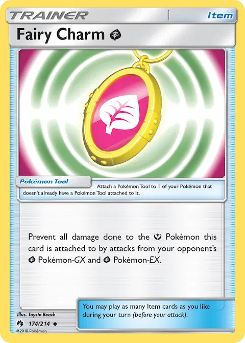 Fairy Charm Grass, Lost Thunder 174/214