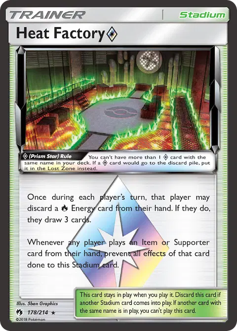 Heat Factory ◇, Lost Thunder 178/214