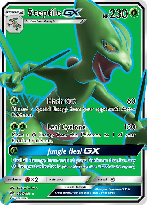 Sceptile GX, Lost Thunder 196/214