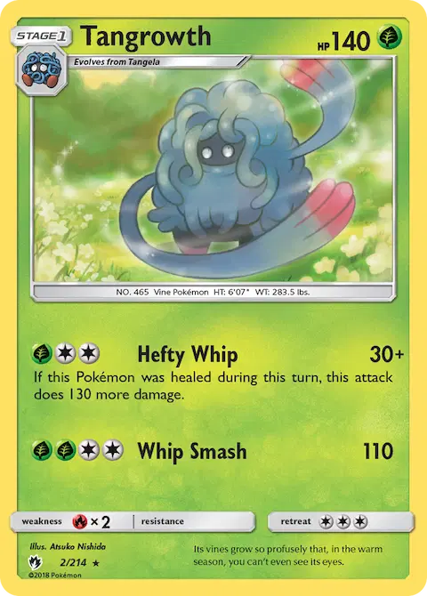 Tangrowth, Lost Thunder 2/214