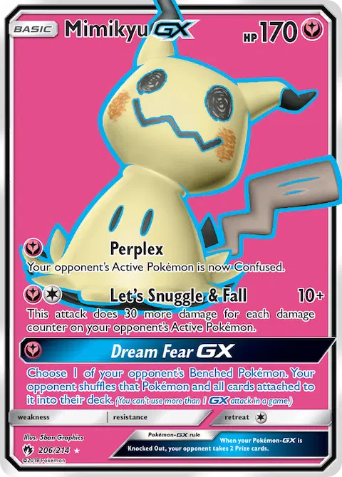 Mimikyu GX, Lost Thunder 206/214