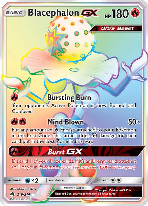 Blacephalon GX, Lost Thunder 219/214