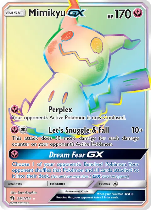 Mimikyu GX, Lost Thunder 226/214