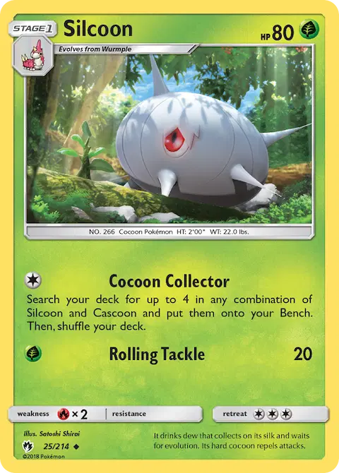Silcoon, Lost Thunder 25/214