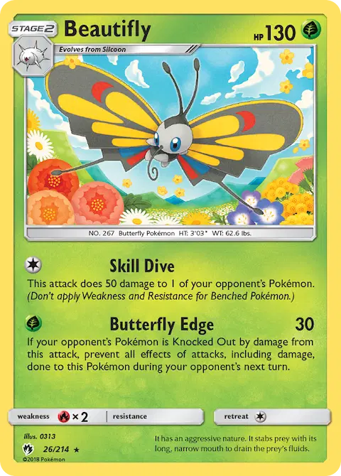Beautifly, Lost Thunder 26/214