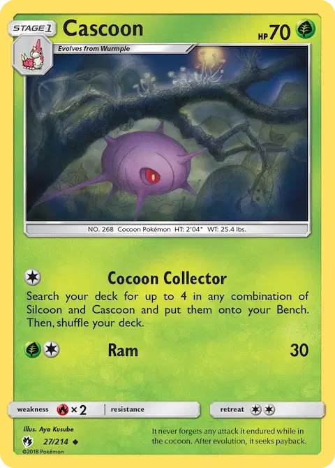 Cascoon, Lost Thunder 27/214