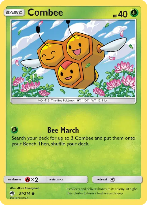 Combee, Lost Thunder 31/214