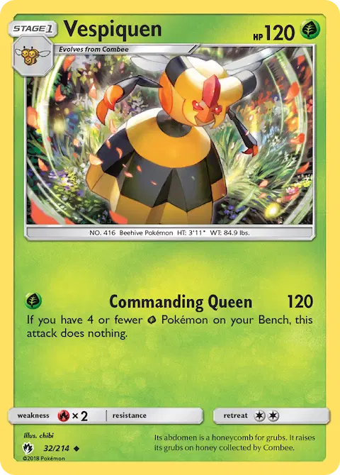 Vespiquen, Lost Thunder 32/214