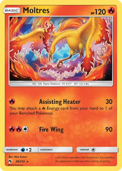 Moltres, Lost Thunder 38/214