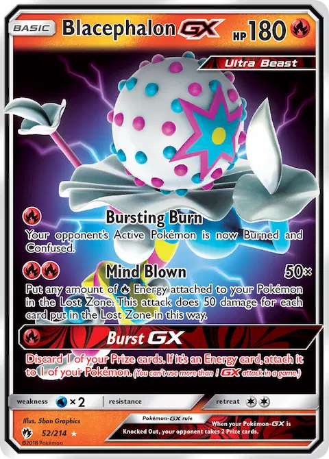 Blacephalon GX, Lost Thunder 52/214