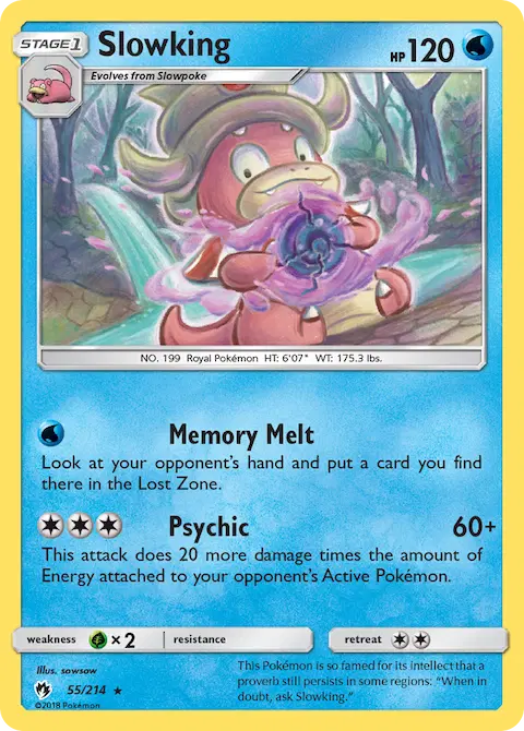 Slowking, Lost Thunder 55/214