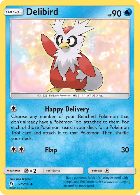 Delibird, Lost Thunder 57/214