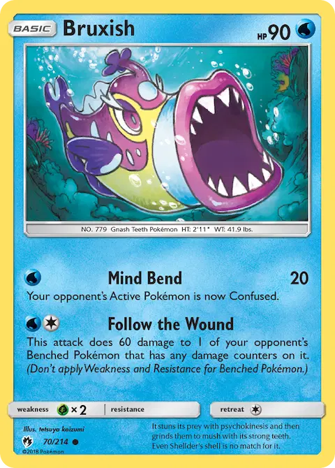 Bruxish, Lost Thunder 70/214