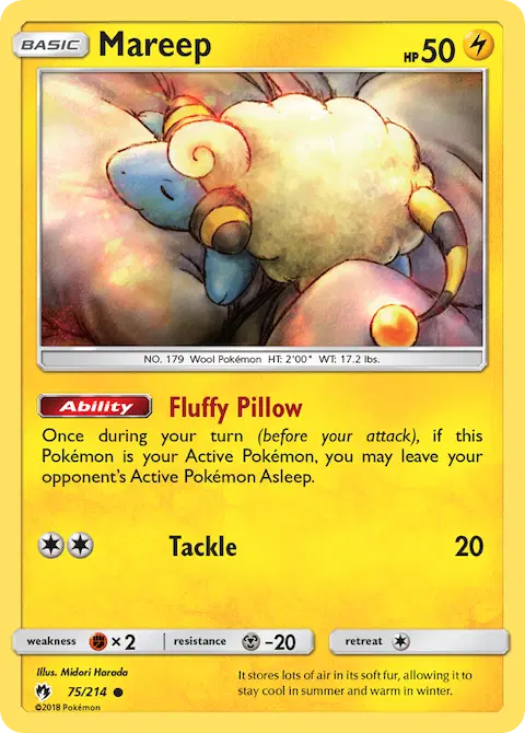 Mareep, Lost Thunder 75/214