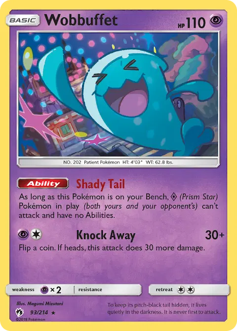 Wobbuffet, Lost Thunder 93/214