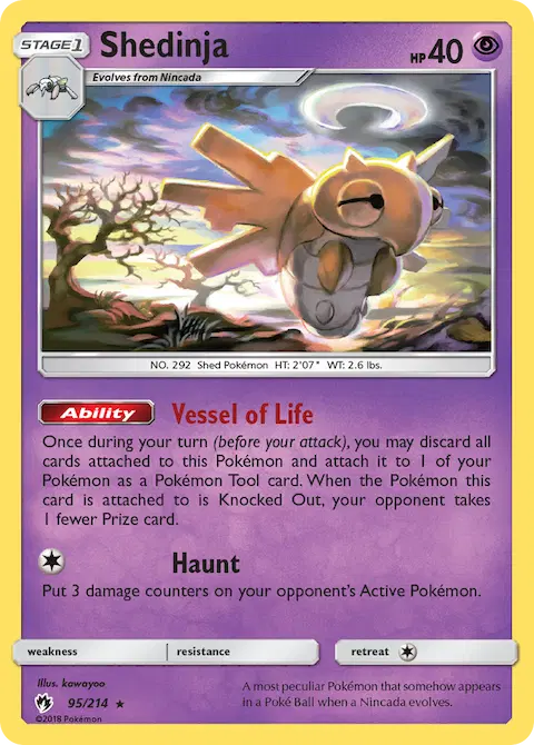 Shedinja, Lost Thunder 95/214