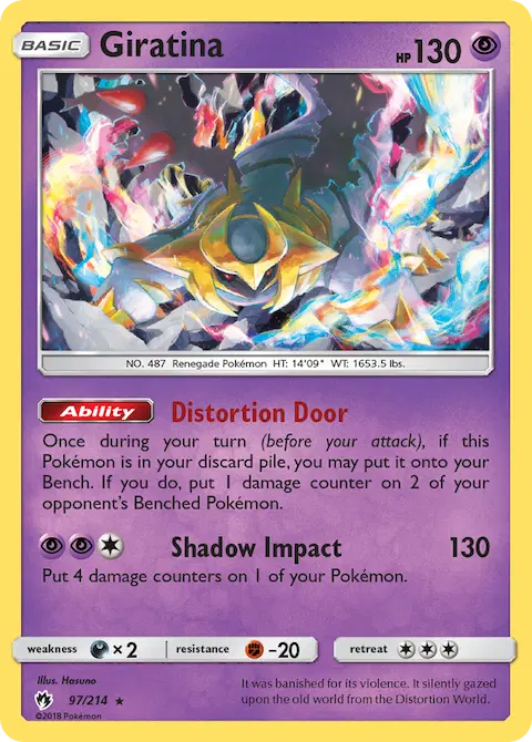 Giratina, Lost Thunder 97/214